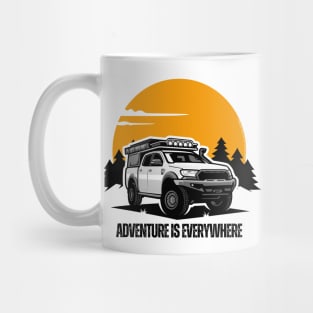 Adventure Is Everywhere - 4WD Camper Mug